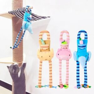 Hanging Cat Door Handle Toy for Indoor Play