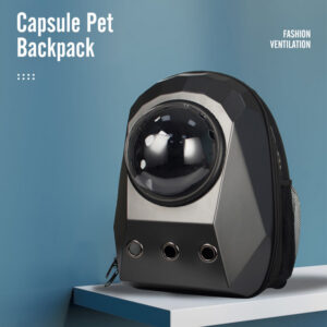 Breathable Space Capsule Pet Backpack for Outdoor Travel