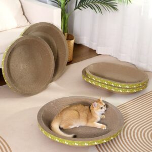 Cat Scratcher Board Nest Toy for Rest and Play